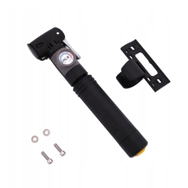 BICYCLE PUMP MINI AV/FV/DV WITH MANOMETER