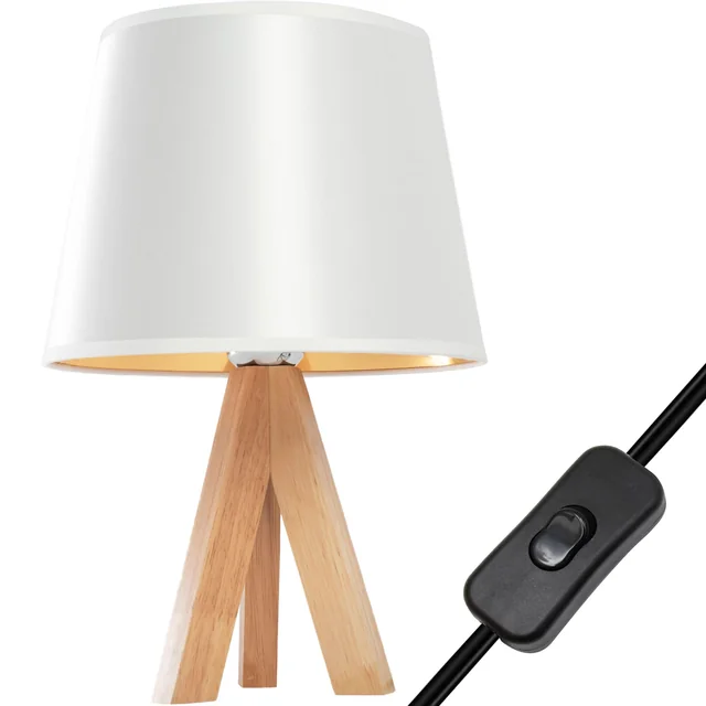 BÍLÁ BOHO noční lampa APP976-1T