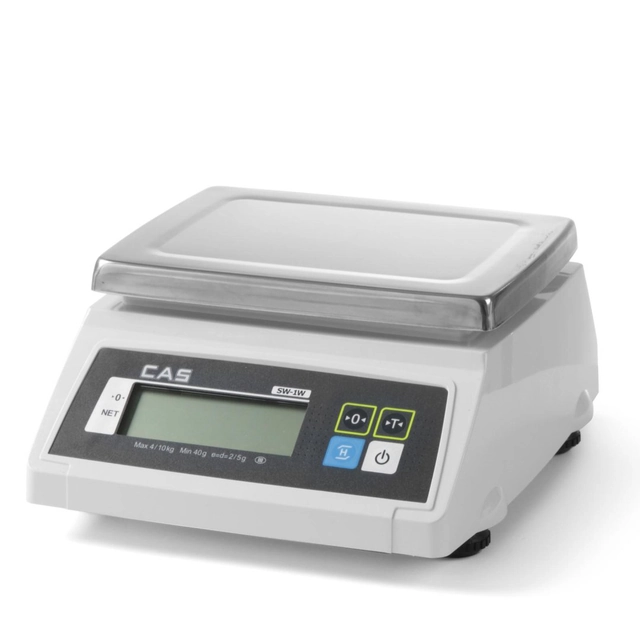 Bilancia da cucina impermeabile con legalizzazione 30kg / 10g - CAS 580387