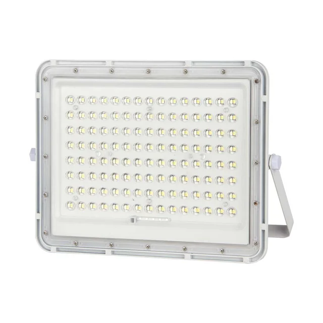 Bílé solární světlomety – 20W – IP65 – 1800 Lumeny – 4000K