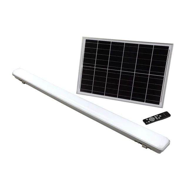 Білі сонячні ліхтарі - Solar Tri - Proof - Tube - IP65 - 18W - 1000 Люмен - 3IN1