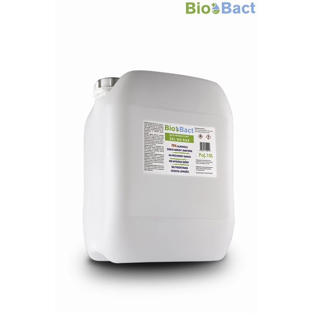 BioBACT DISINFECTIVE HAND GEL 10 L
