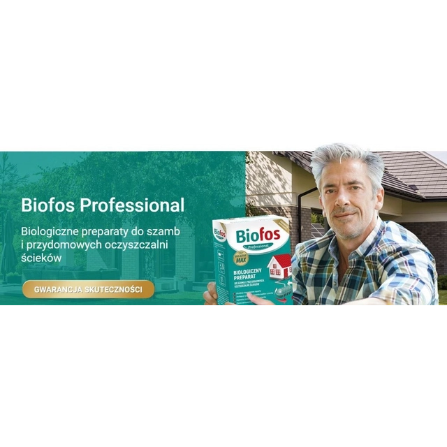 Biofos Prášek pro septiky a čistírny odpadních vod 25g