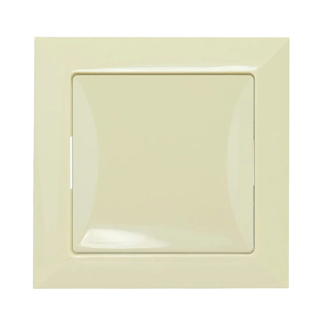 Bipolar switch with backlight and frame - beige