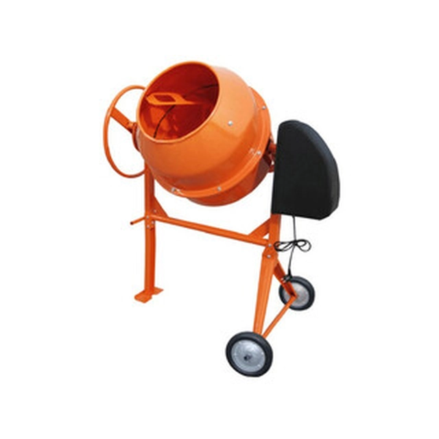 Bisonte BBY140 electric concrete mixer 230 V | 550 W | 140 l | V-belt