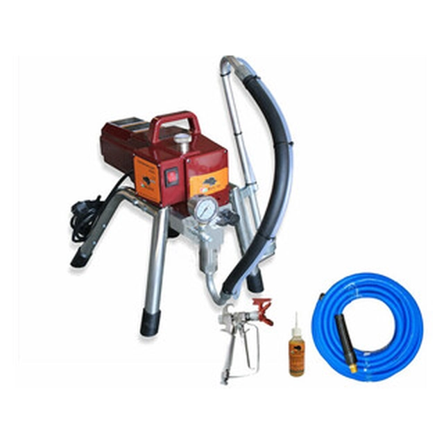 Bisonte PAZ-6318 electric airless paint sprayer Delivery power: 1,8 l/min | 150 bar | 1000 W