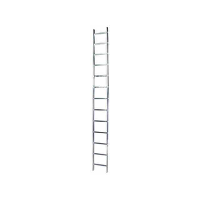 Bisonte steunladder 13 graad | 3,59 m | Aluminium