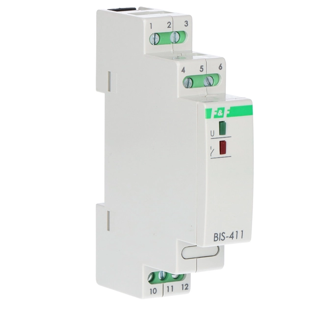 Bistable relay BIS-411, DIN rail mounting BIS-411