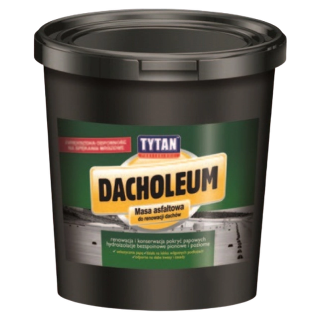 Bitumenes massza tetőfelújításhoz DACHOLEUM Tytan 5 kg