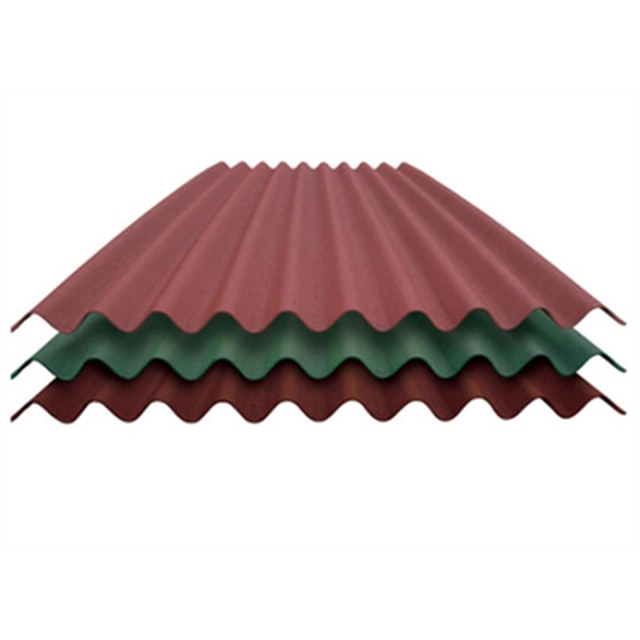 Bituminous corrugated sheets CORRUBIT, brown,2000x930 hmm,2,4 mm