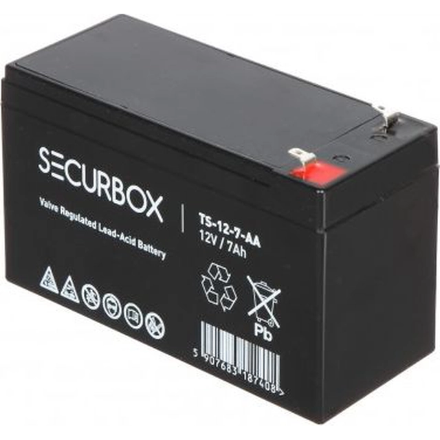 Biztonsági doboz 12V/7AH-SECURBOX