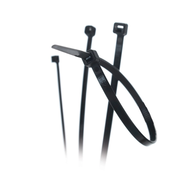 Black cable ribbon CV-140IW (140x3,5mm) -100szt.