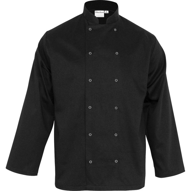 Black CHEF M unisex chef's sweatshirt