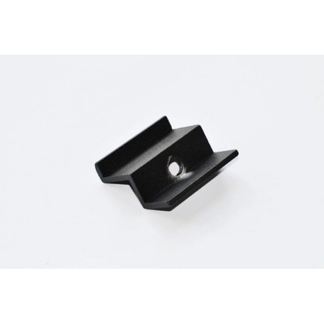 Black end clamp 35 mm photovoltaics