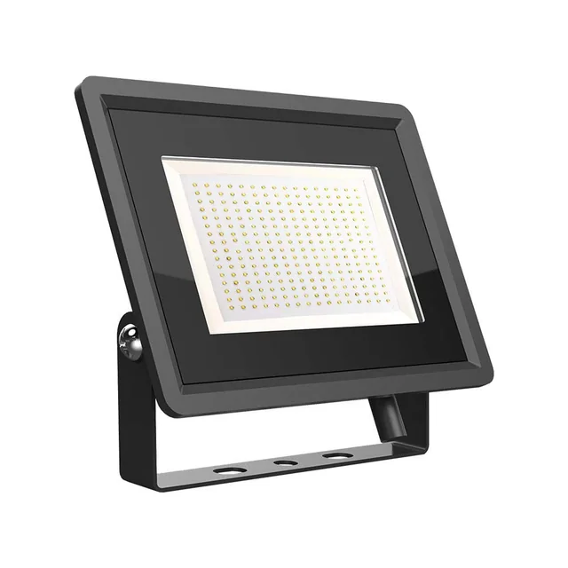 Black LED Floodlights - F - Class - IP65 - 200W - 17600 Lumens - 4000K