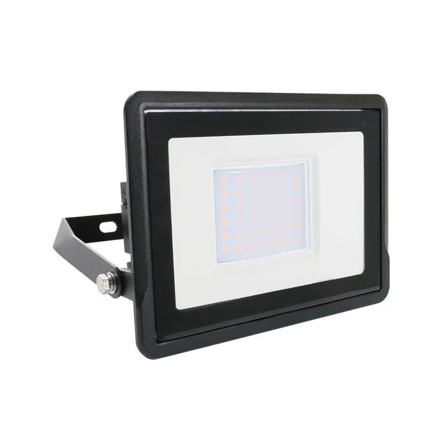 Black LED Floodlights - Samsung - IP65 - 30W - 2340 Lumens - 4000K - 5 Years