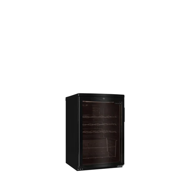 Black undercounter wine cooler SC85 BLACK