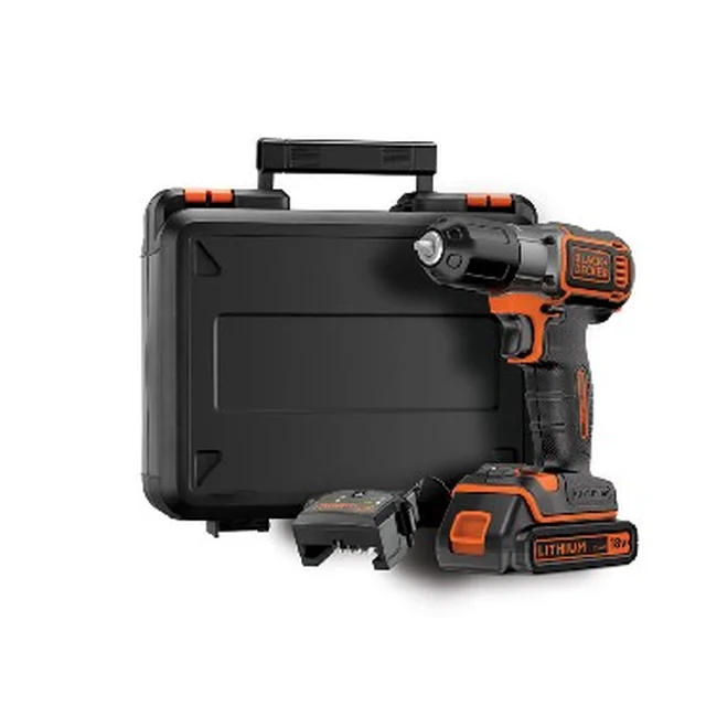 Black&Decker drill/driver 18 V 1 x battery 1.5 Ah