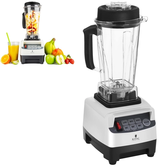 Blender mixer cu capac 38000 rpm/min 1500W Royal Catering RCMB-2LA