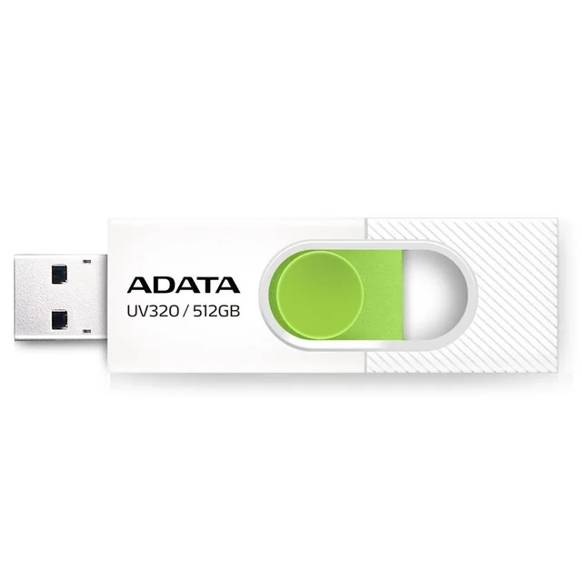 BLESK PAMÄŤOVEJ JEDNOTKY USB3 512GB/WHITE AUV320-512G-RWHGN ADATA