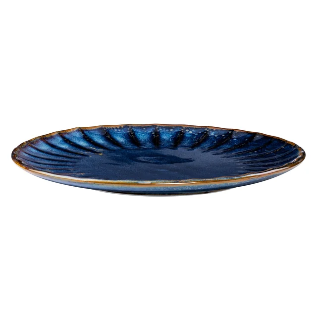 BLEU PROFOND Assiette plate, dia. 26 cm