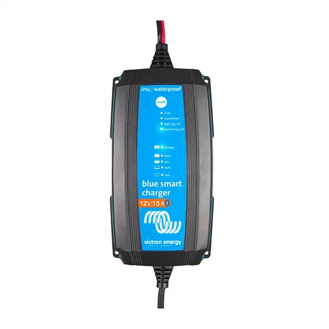 Bleu Redresseur intelligent IP65 chargeur 12/15 + connecteur DC Chargeur