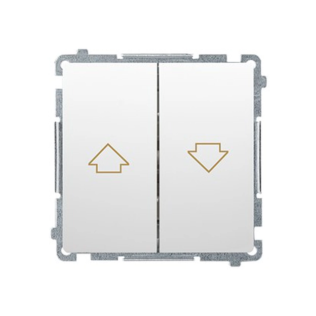 Blindknapp BMZ1.01/11 Grundläggande vit modul