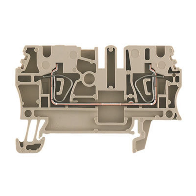 Bloco terminal de passagem ZDU 2.5 OU