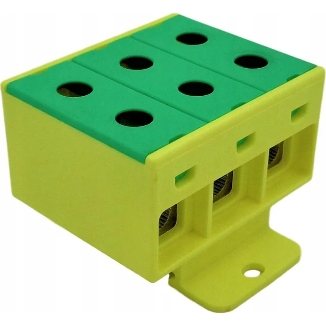 Bloco terminal Incobex 3-torowa 35mm2 amarelo/verde ZGX-3X35 amarelo/verde ENE-00183