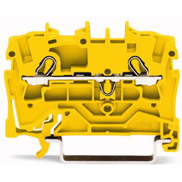 Bloco terminal Wago 2-przewodowa 2,5mm2 amarelo (2002-1206)