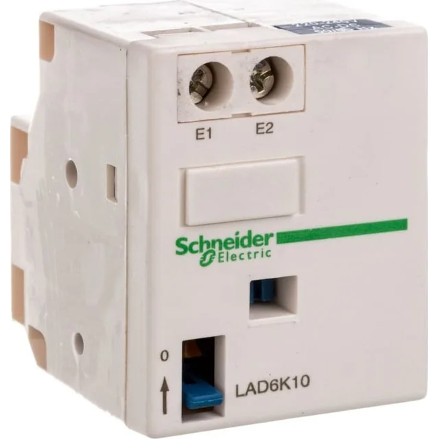 Блок допоміжних контактів Schneider Electric з фіксацією 220-240 В AC/DC LAD6K10M