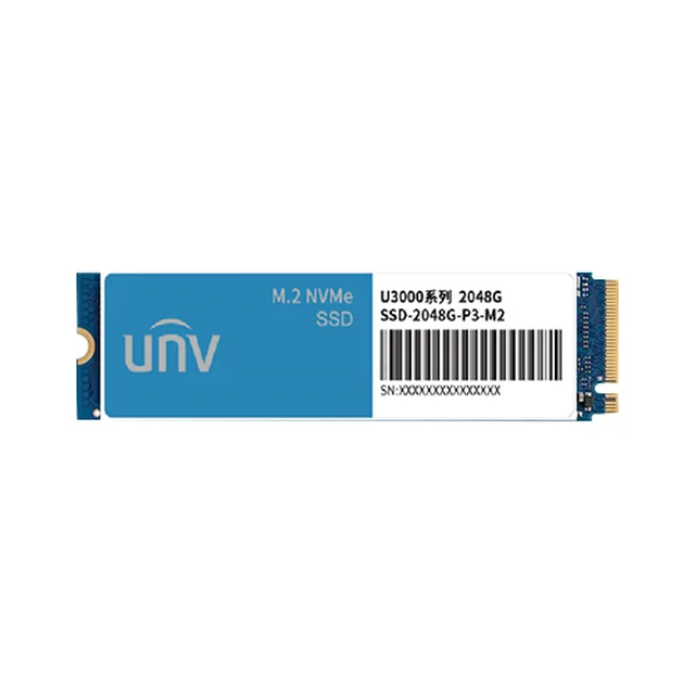 Блок зберігання SSD 2048GB PCIe3 NVMe U3000 SSD - UNV SSD-2048G-P3-M2