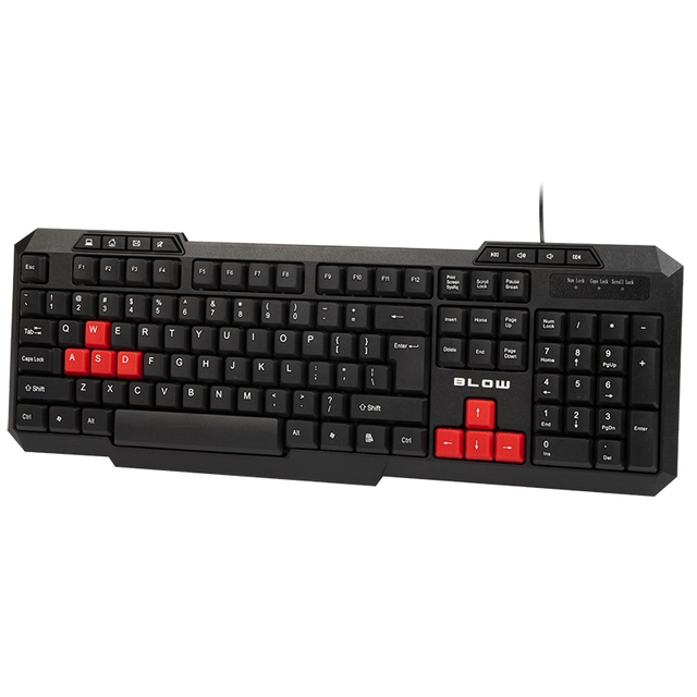 BLOW KP-105 tastatură USB neagră