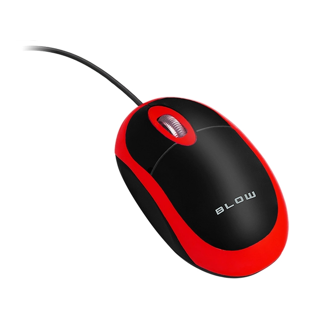 BLOW MP-20 Mouse óptico USB, vermelho