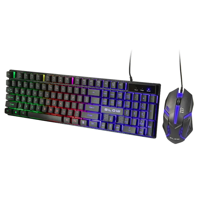 BLOW tangentbord + mus med bakgrundsbelysning