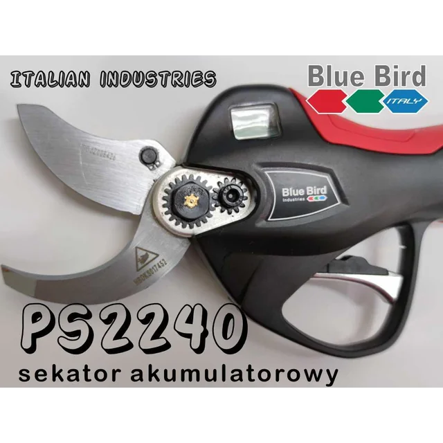 BLUE BIRD PS 22-40 / 2,5AH GYVAVOTYBĖS PJOVIMO SODO VADOVAS ŠAKALŲ, AUGALŲ, KRŪMŲ, KRŪMŲ