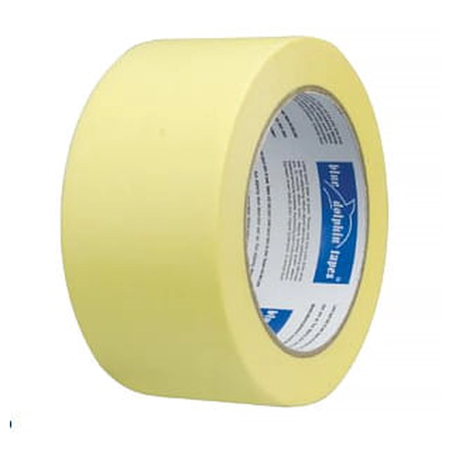 Blue Dolphin gele papieren maskeertape 30 mm x 50 m