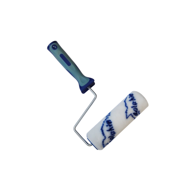 Blue Dolphin Paint Roller with Handle 18 cm