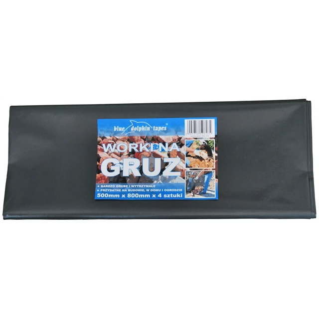 Blue Dolphin rubble bags 550mm x 800mm 4szt