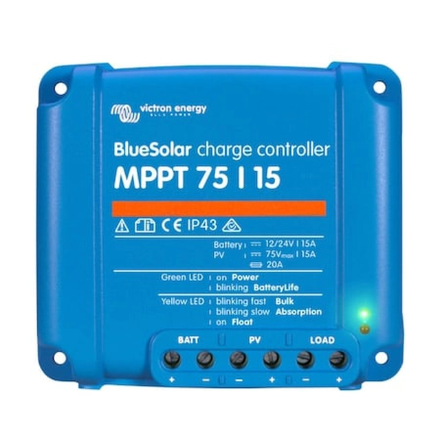 BlueSolar MPPT regulators 75/15