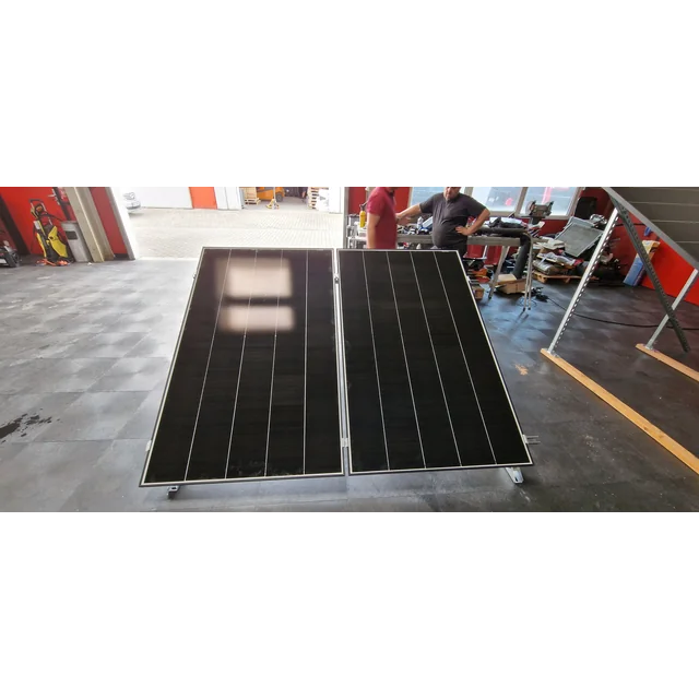 BLUESUN 440W Módulo fotovoltaico con marco negro PERC con tejas BSM440PMB7-46SC