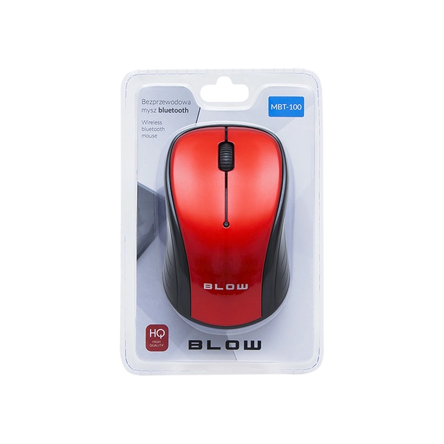 BLUETOOTH BLOW egér MBT-100 piros