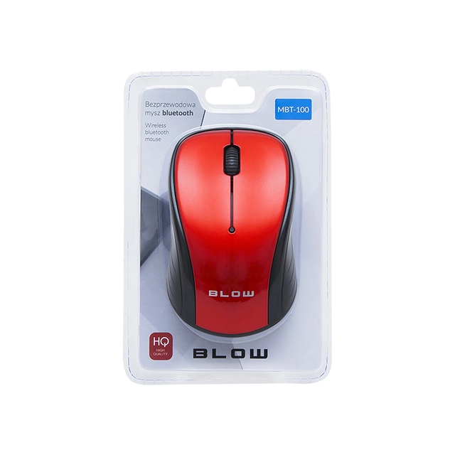 BLUETOOTH BLOW mouse MBT-100 red