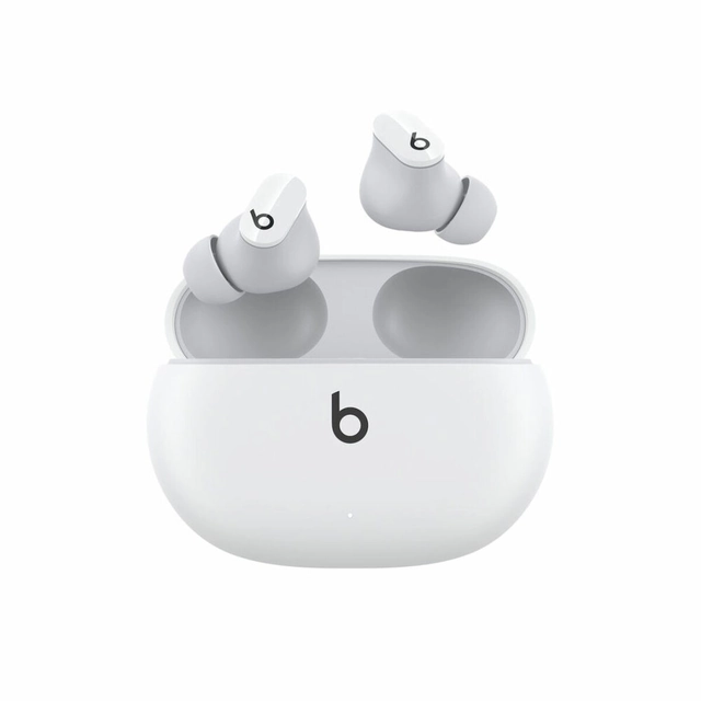 Bluetooth slúchadlá Beatsbydre Studio Buds s mikrofónom v bielej farbe