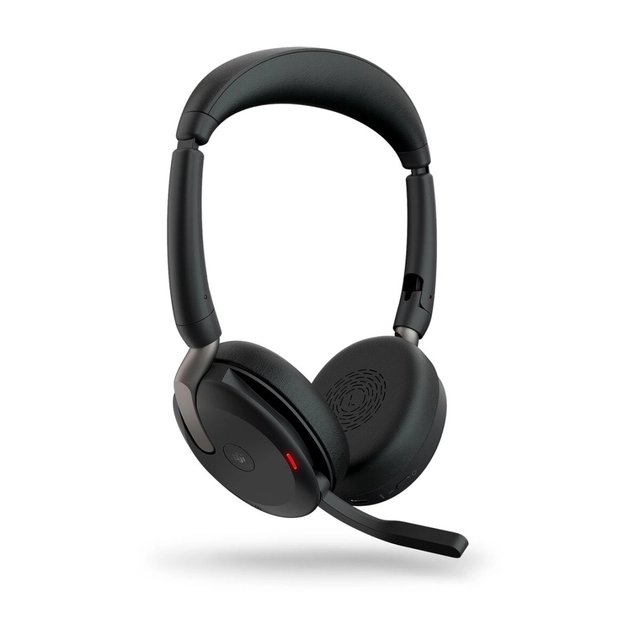 Bluetooth slúchadlá Jabra s mikrofónom Evolve2 65 Flex Black