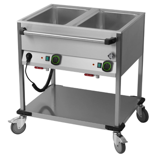 BMPD 2120 ﻿﻿Bain-marie bewegen 2-komorowy