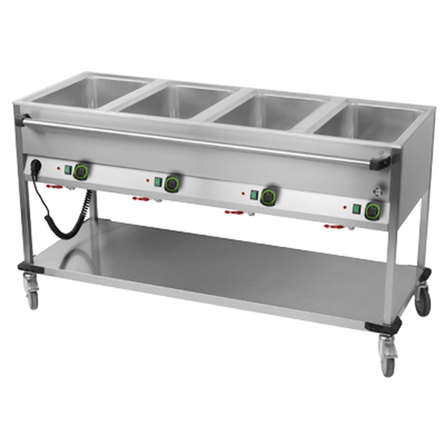 BMPD 4120 ﻿﻿Déplacement bain-marie 4-komorowy