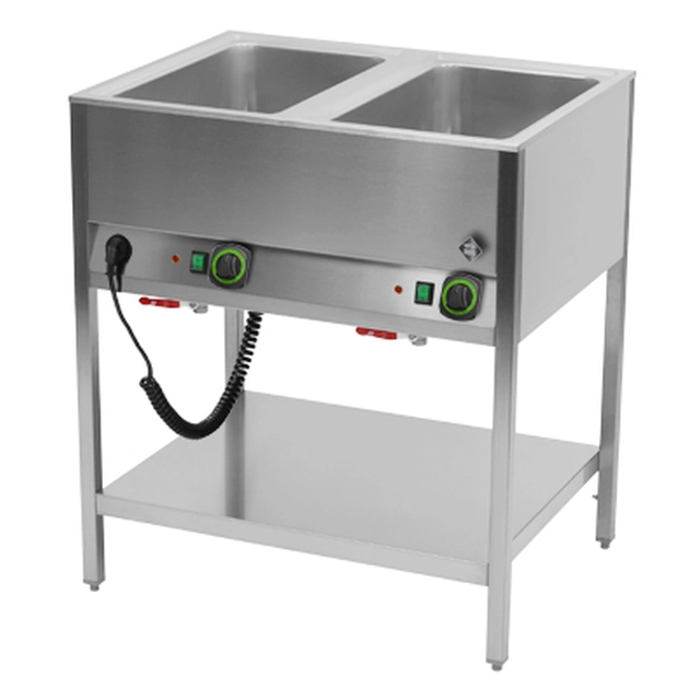 BMSD 2120 ﻿﻿Bain-marie stationnaire 2-komorowy