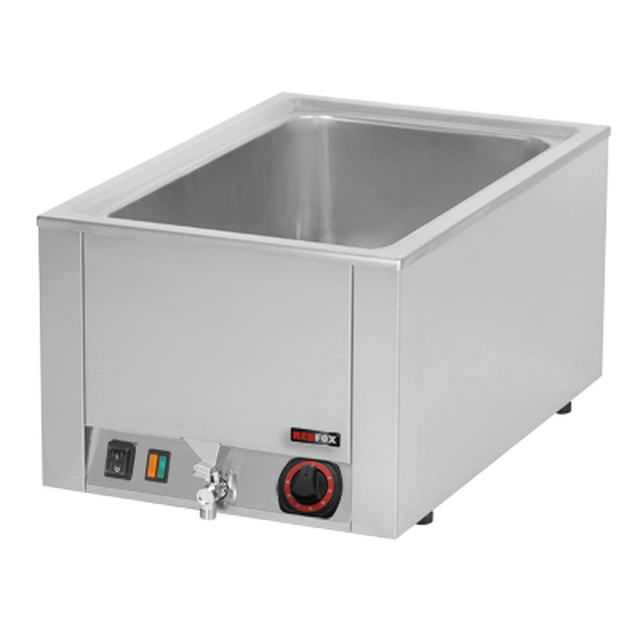 BMV - 1120 ﻿Bain marie GN 1/1 - 200 single with tap