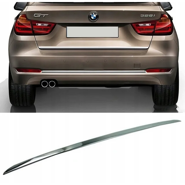 BMW 3 GT F34 - Λωρίδα χρωμίου στο καπό του πορτμπαγκάζ